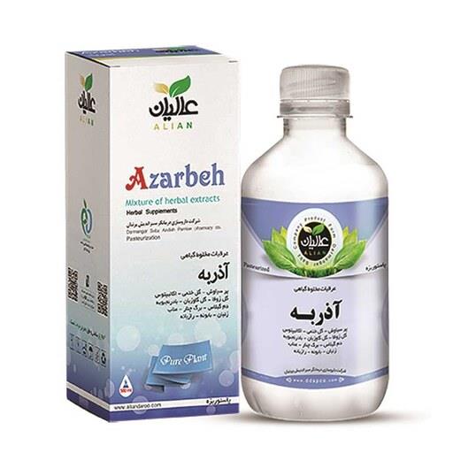 معجون تغلیظ شده گیاهی آذربه (اختلالات تنفسی) عرقیات ترکیبی عالیان